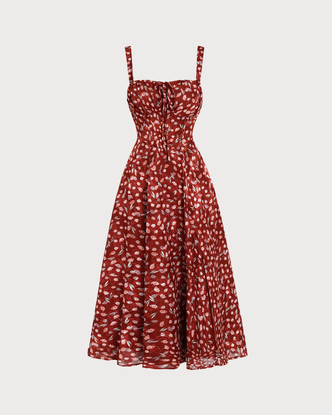 Ophelia | Floral Slip Midi Dress