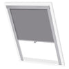 Vidaxl roller blind blackout gray sk06