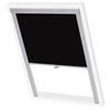 Vidaxl roller blind blackout black fk06