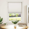 Vidaxl pleated blinds 90x150 cm white
