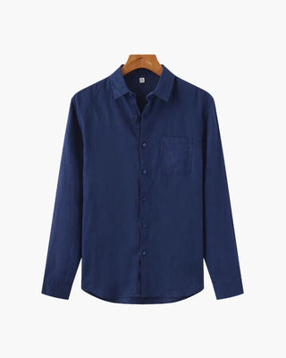 Hugo | Oversized Linen-Blend Shirt