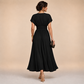 Lorraine | Elegant Wrap Midi Dress