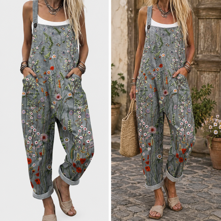 Audrey | Floral Meadow Jumpsuit