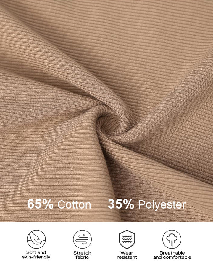 Stacey | Ribbed Tank Top with Built-In Bra