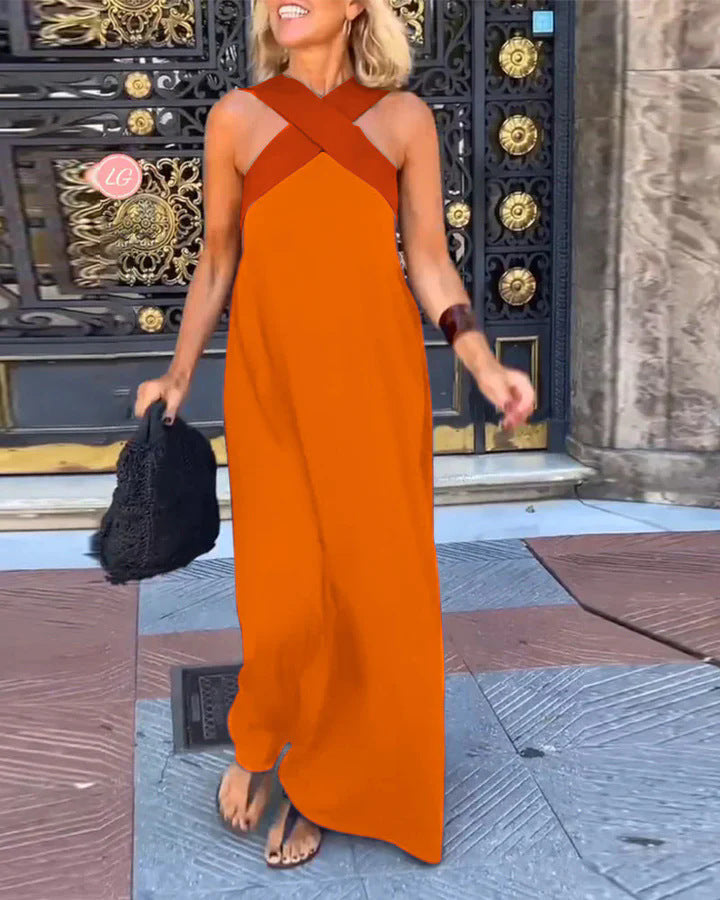 Fabienne | Dress with Crossed Cut