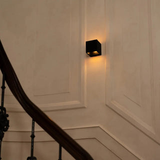 Tess Black Rechargeable Wall Light