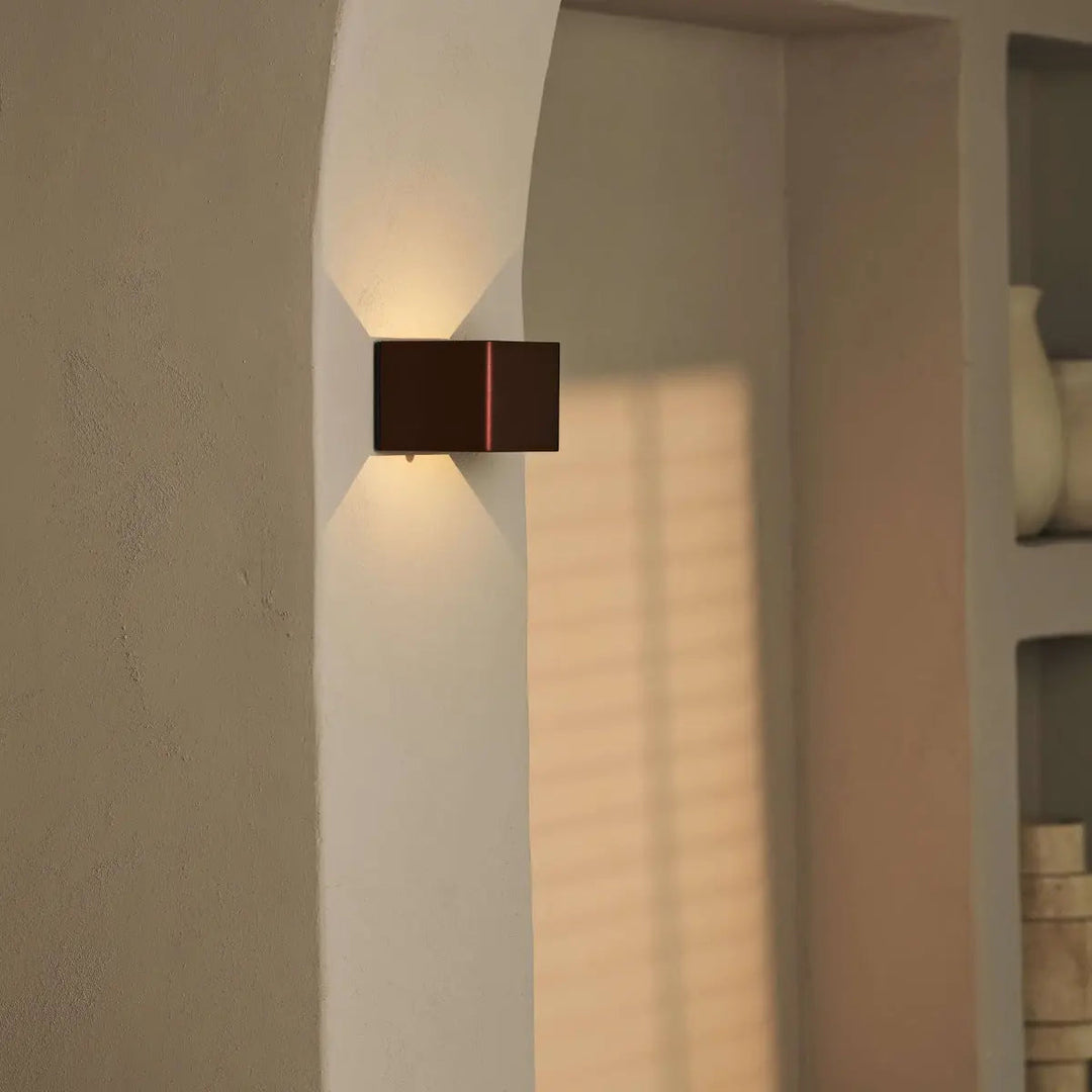 Tess Bronze Rechargeable Wall Light
