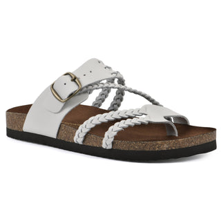 Zoe | Woven Strap Footbed Sandals