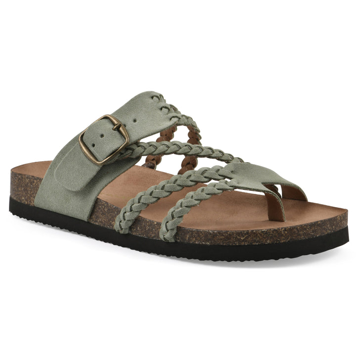 Zoe | Woven Strap Footbed Sandals