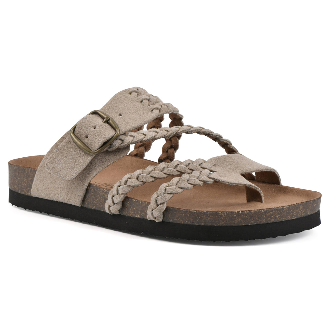 Zoe | Woven Strap Footbed Sandals