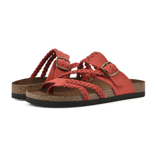 Zoe | Woven Strap Footbed Sandals