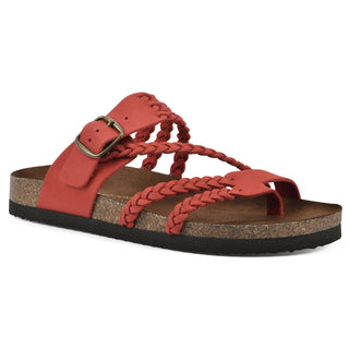 Zoe | Woven Strap Footbed Sandals