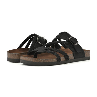 Zoe | Woven Strap Footbed Sandals