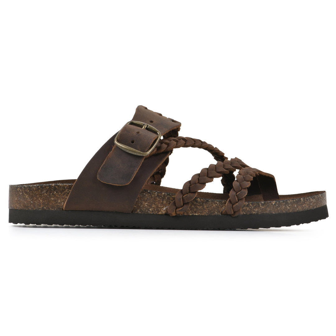Zoe | Woven Strap Footbed Sandals