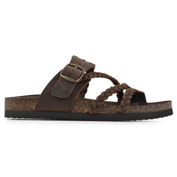 Zoe | Woven Strap Footbed Sandals