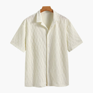 Casper | Woven Cotton Shirt &amp; Shorts Set