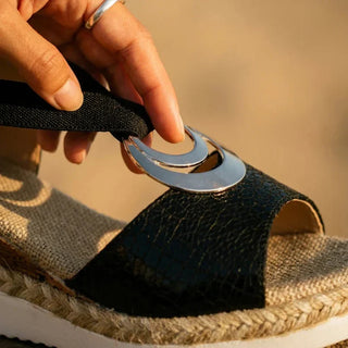 Joy | Cork Wedge Espadrille Sandals