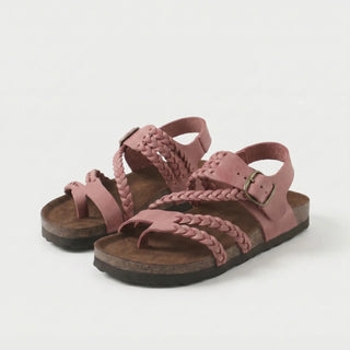 Zoe | Woven Strap Footbed Sandals