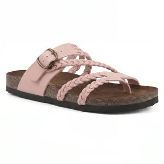Zoe | Woven Strap Footbed Sandals