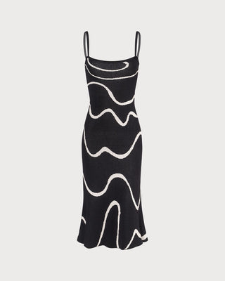 Genevieve | Mermaid Hem Knit Midi Dress