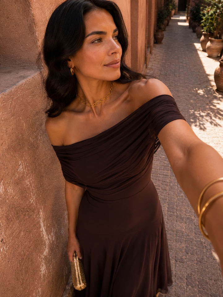 Amara | Elegant One-Shoulder Dress