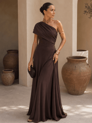 Amara | Elegant One-Shoulder Dress