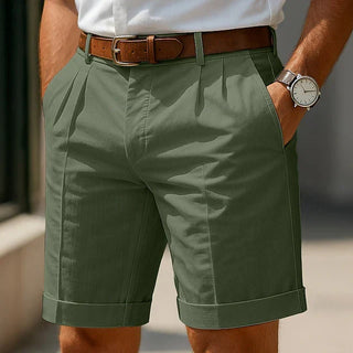 Archie | Pleated Summer Shorts for Men