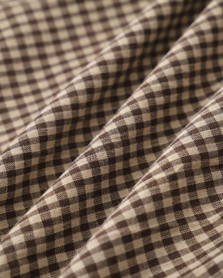 Beatrice | Plaid Button Pleated Midi Dress