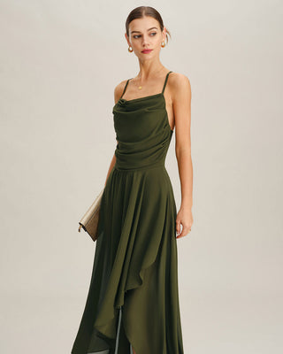 Daphne | Chiffon A-Line Maxi Dress